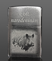 Zippo s gravírovaním