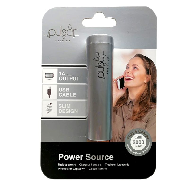  Externá nabíjačka POWER BANK pulsar premium 2000 mAh X1-7E