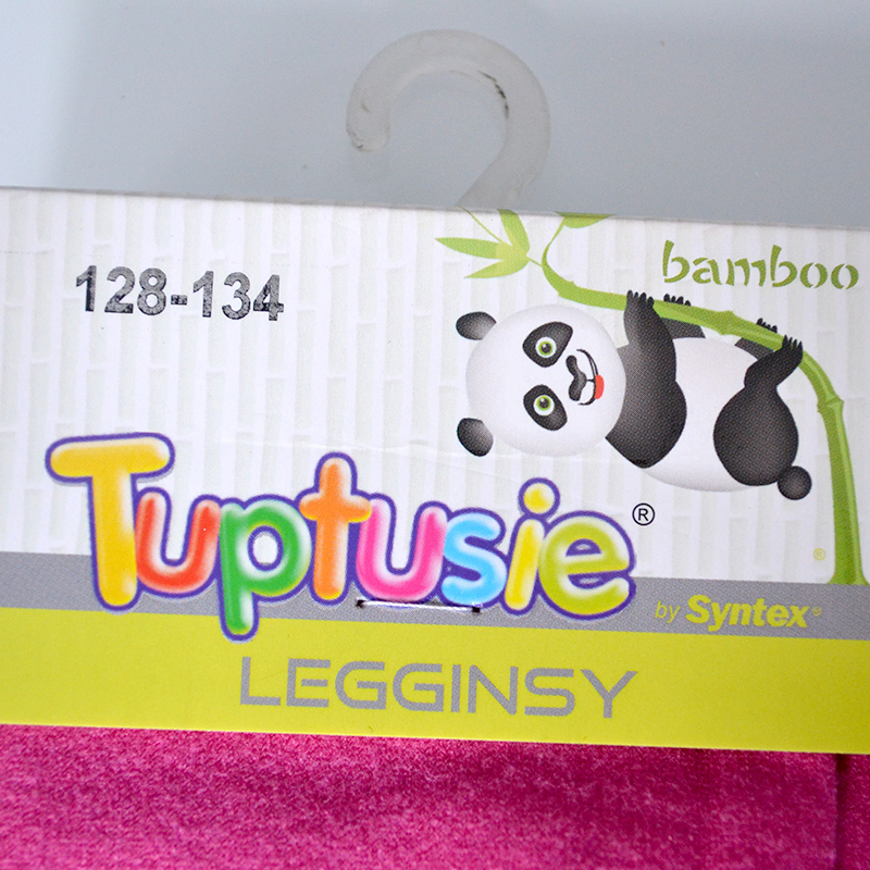 Tuptusie Legíny Bamboo 128-134 oranžová