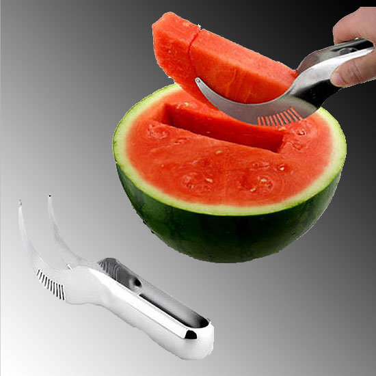 Krájač na červený melón nerez