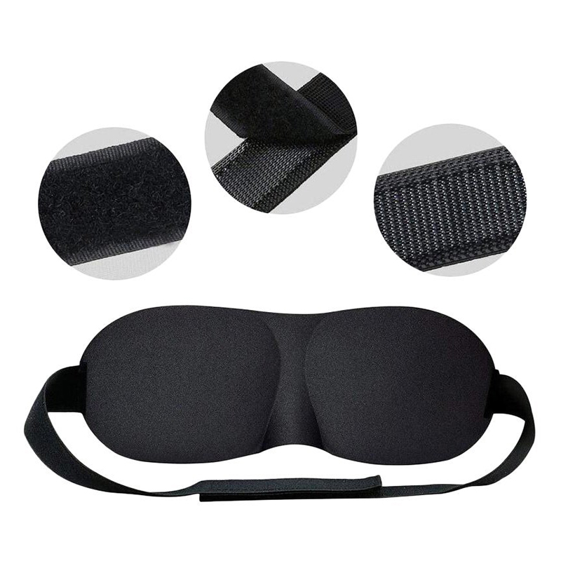 Maska na oči 3D modrá