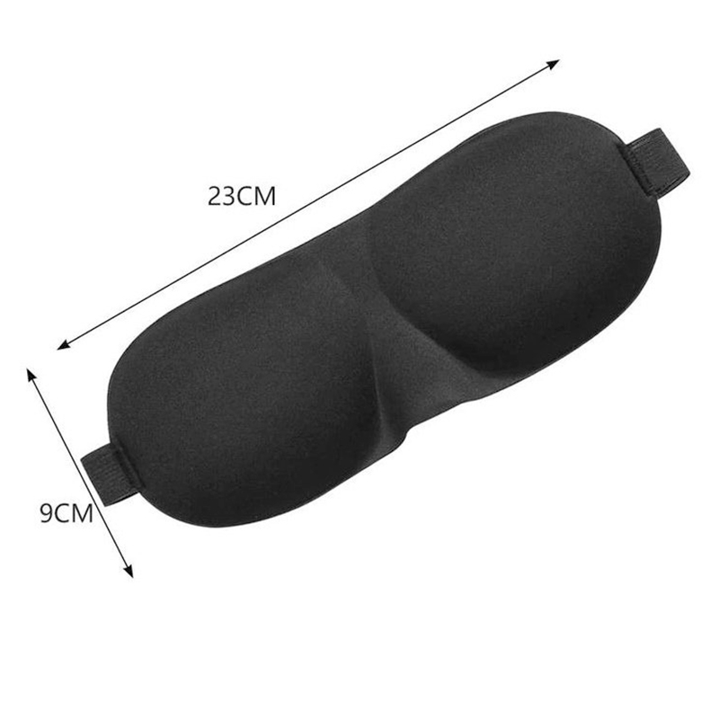 Maska na oči 3D modrá