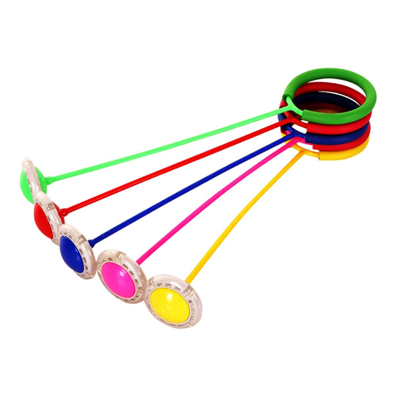 Hula Hop na skákanie LED zelené