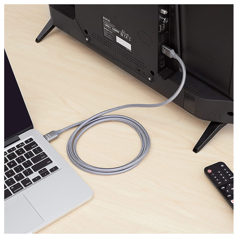 Kábel HDMI - HDMI opletený 2metre 8K
