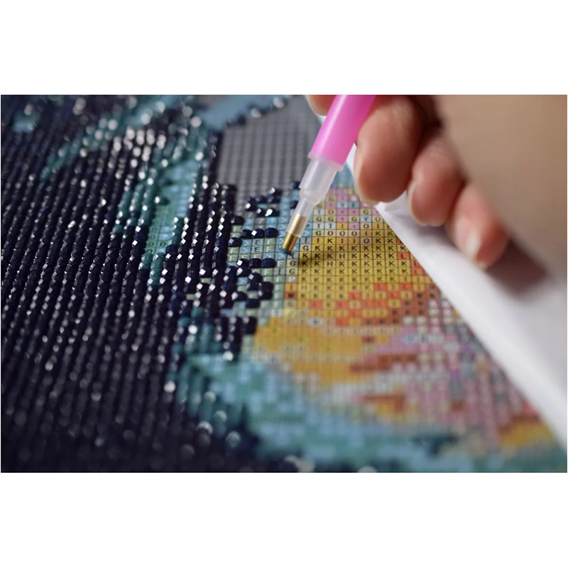 Diamantová výšivka 30x40cm Star Wars - YODA 5D