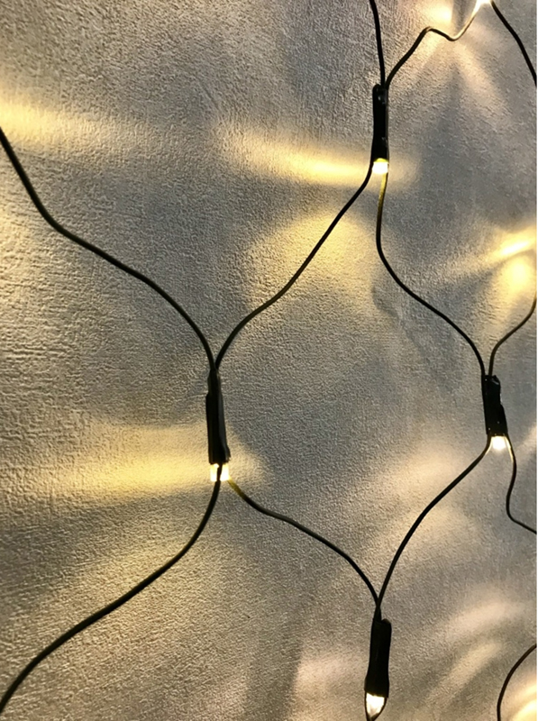 LED Vianočná sieť 80LED 1x1m bez napájacieho zdroja (700606)