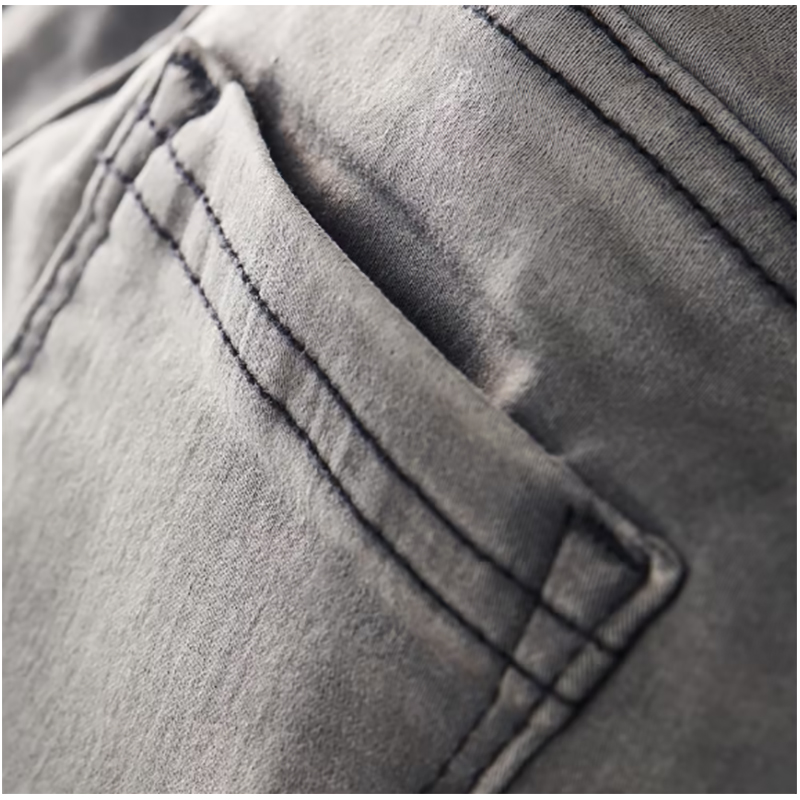Dievčenské džínsové legíny Slim Fit šedé č.152