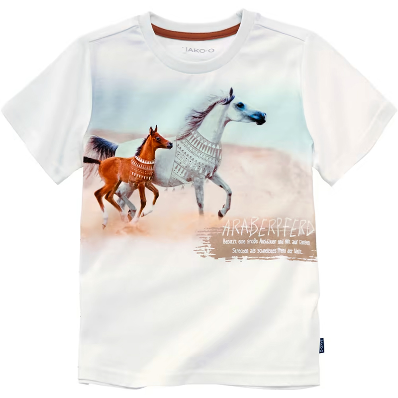 JAKO-O - Detské tričko Horses 116/122