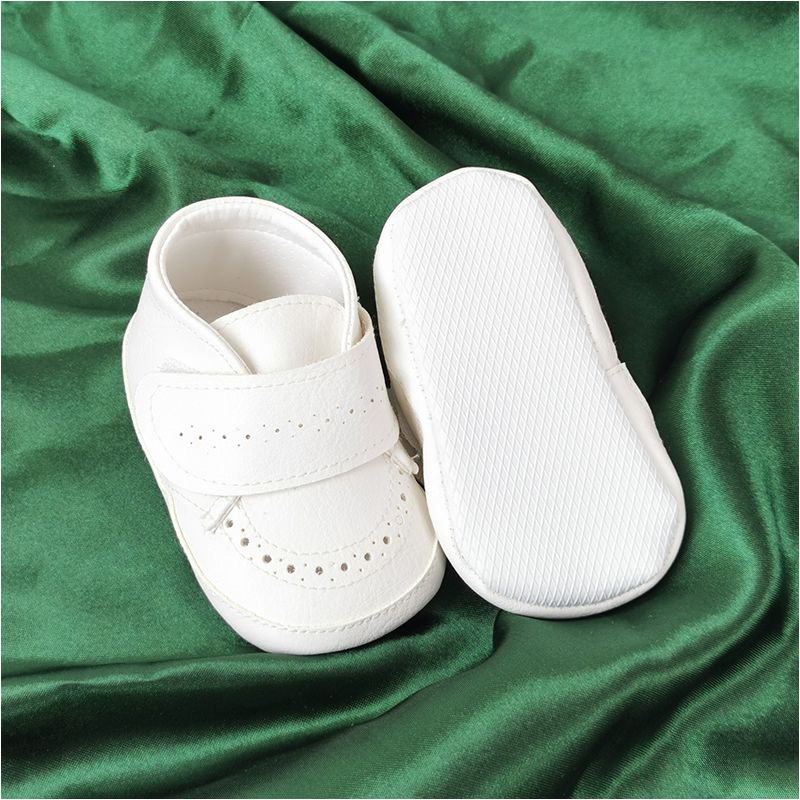 Christopher - Detské topánky - capáčky krémové č.17 - 10cm