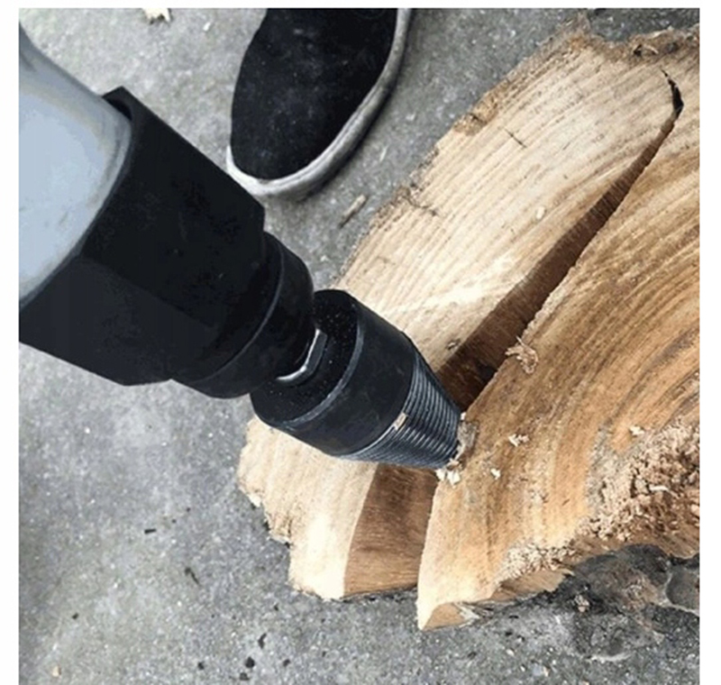 Kužeľový tŕň na štiepanie dreva 41mm s adaptérom
