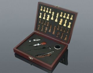 Sada na víno drevená Chess