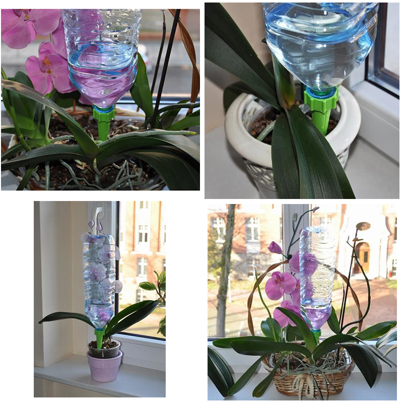 Zavlažovací hrot na PET fľašu pre kvetináče