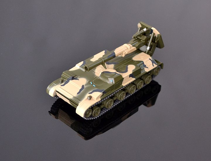 Model samohybného mínometu 2S4 Tyulpan 1:74