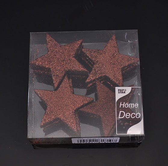 Dekorácia Papstar Home Deco hviezdy 12ks