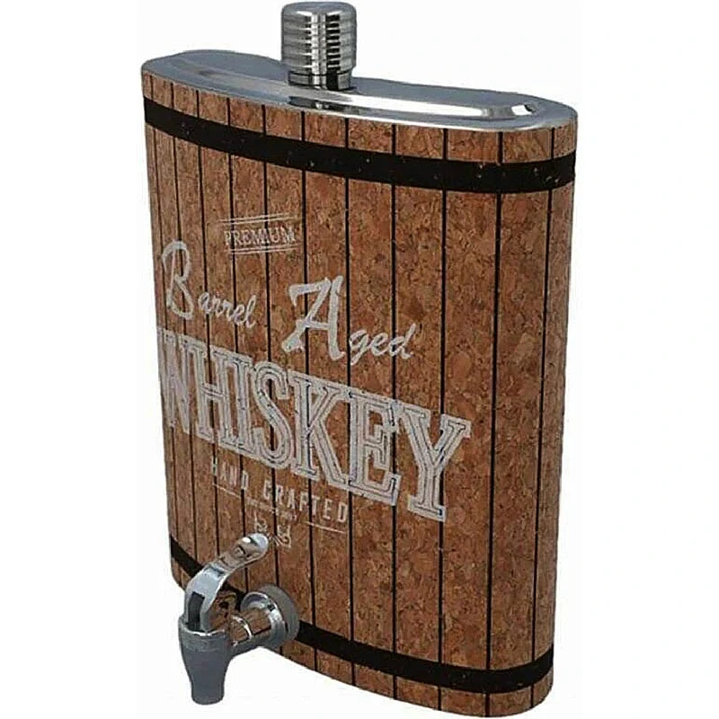 Megaploskačka WHISKEY XXL s vypúšťacím kohútikom 3840 ml
