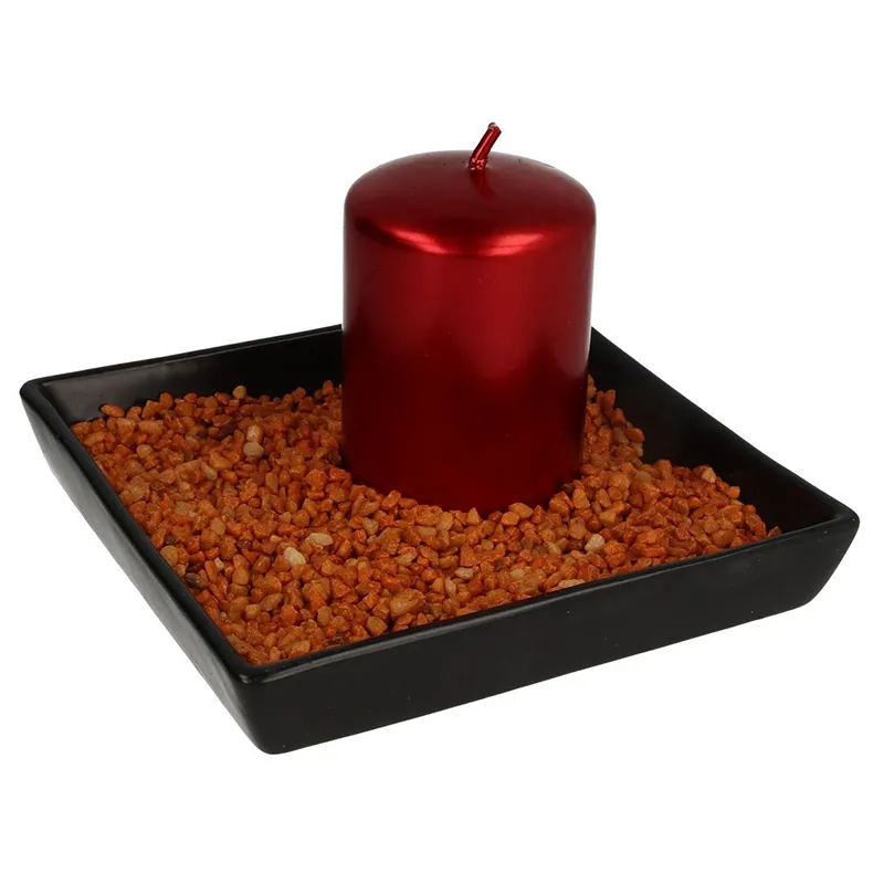 Dekoračné kamienky 2-3mm Invero oranžové 100ml