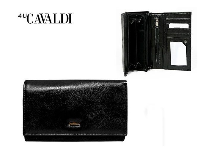 Peňaženka ekokoža D19 black