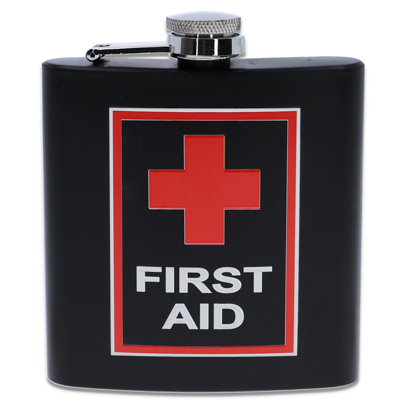 Ploskačka nerez - FIRST AID 180 ml 