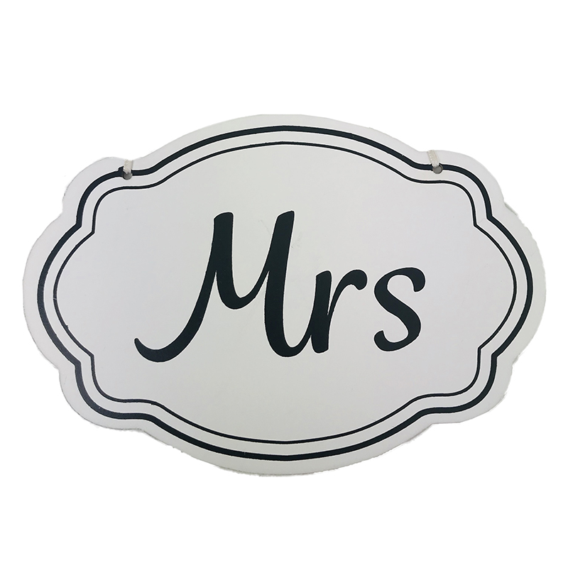 Svadobná tabuľka dekoračná Mr./Mrs.