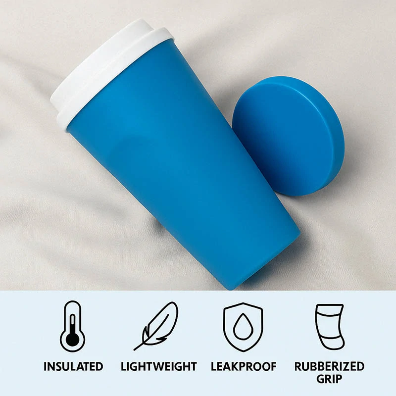 HERMET - Termo pohár turistický blue: 330ml
