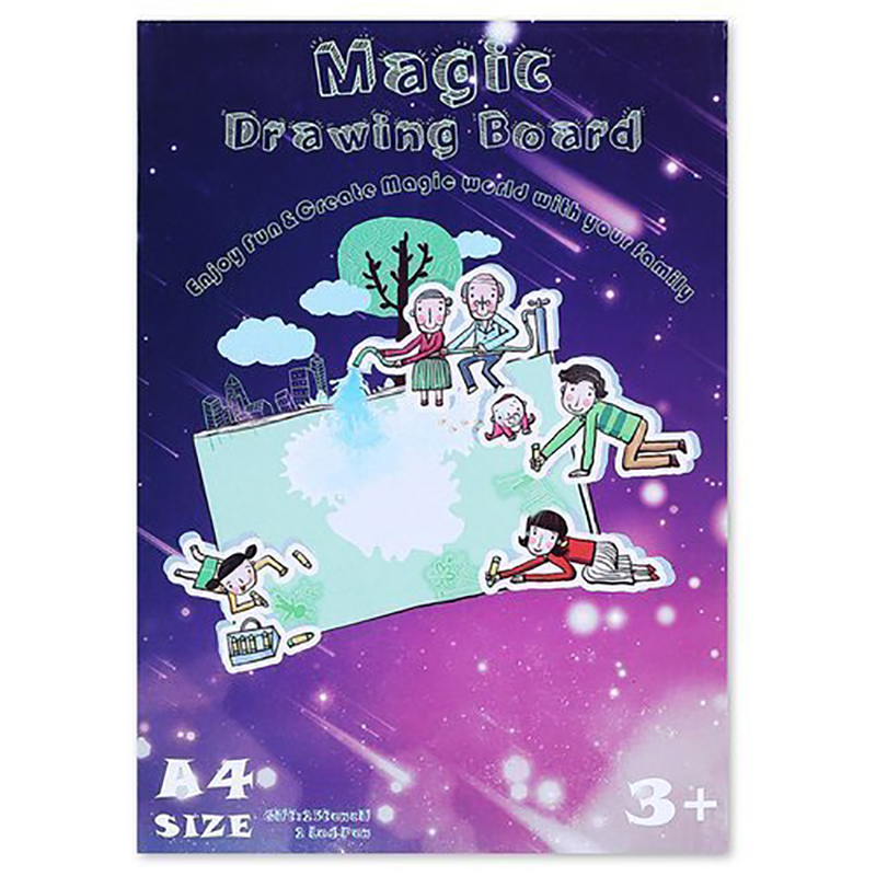 Magická tabuľa na kreslenie svetlom