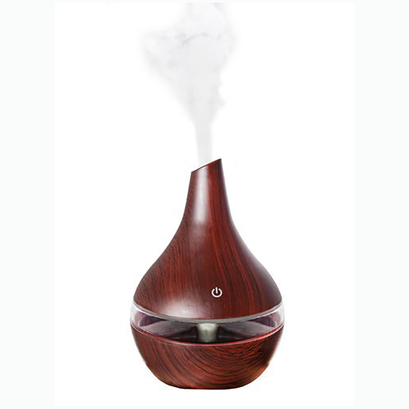 Ionizátor a zvlhčovač vonný 300ml USB tmavohnedý