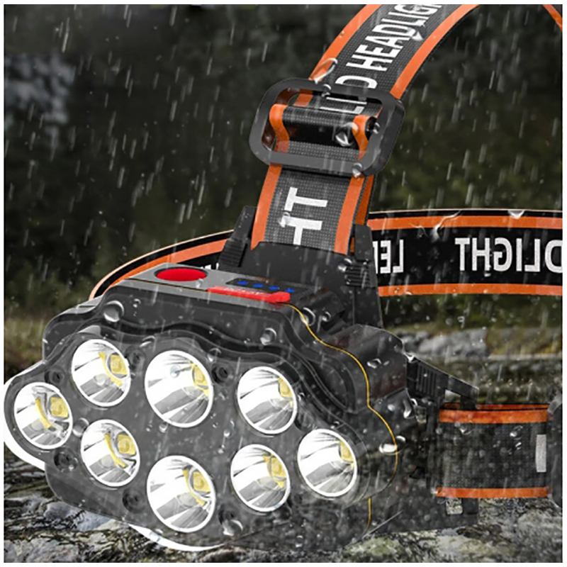 Baterka Čelovka 8 LED XC88