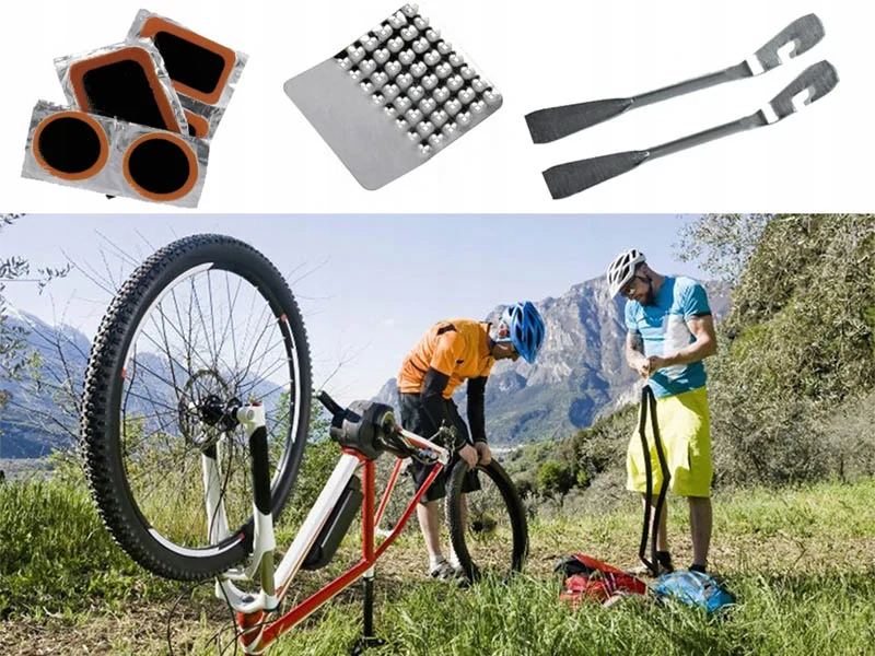 Sada na bicykel na opravu defektov