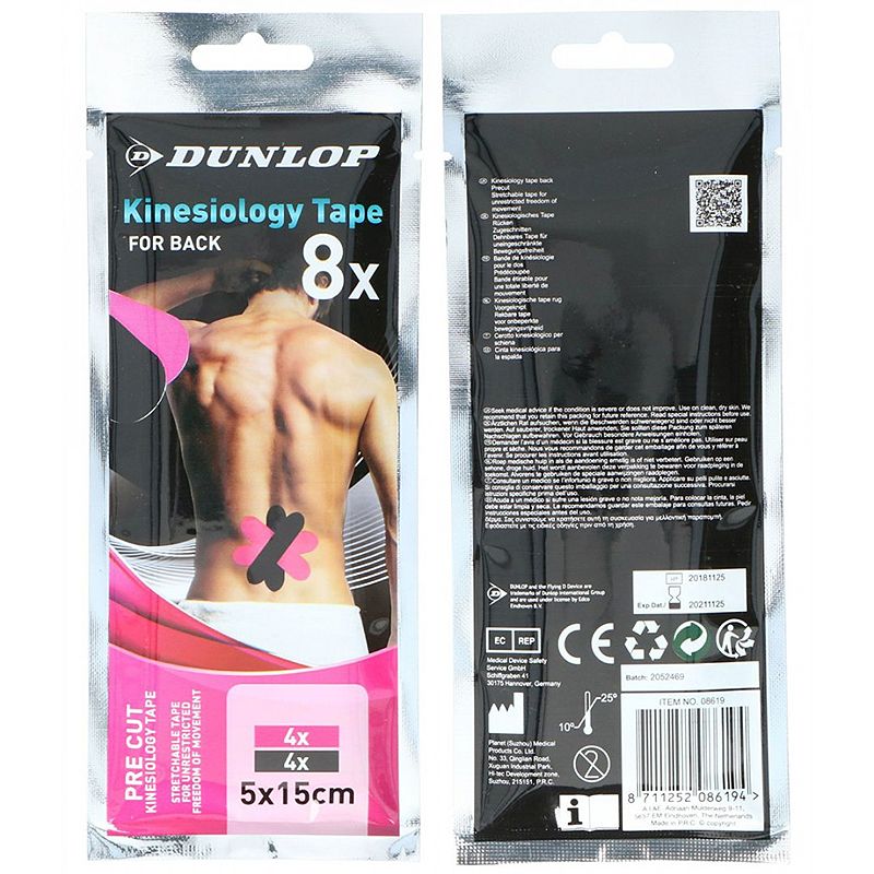 Dunlop Kineziologická lekárska tejpovacia páska na chrbát a driek