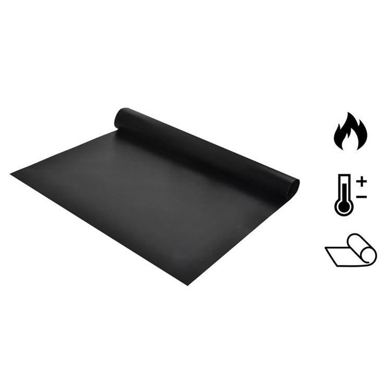 Teflónová podložka na grilovanie 40 × 33 cm sada 12 ks