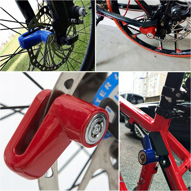 Zámok brzdového kotúča na bicykel