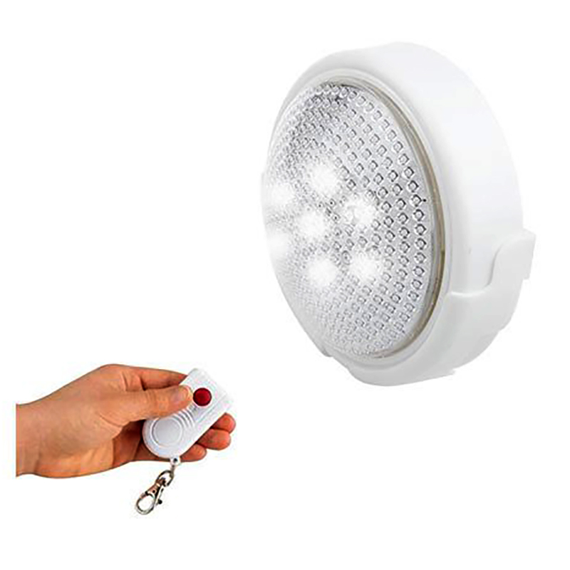 Prenosná lampa 5 LED s diaľkovým ovládaním