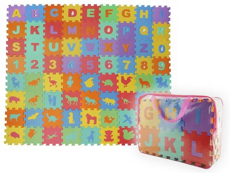 Puzzle penové 131x117cm 72 dielikov