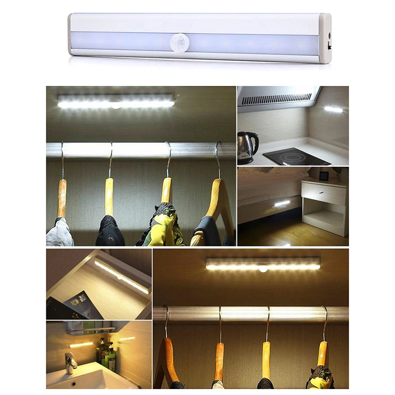 LED lampa s pohybovým senzorom bezdrôtová