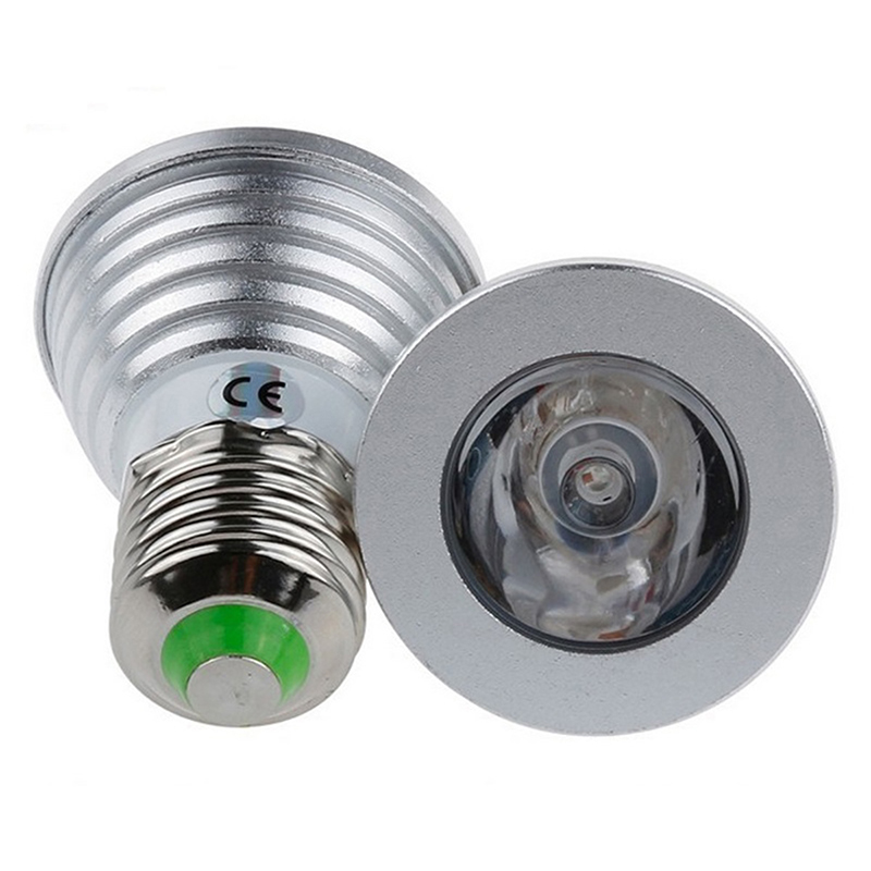 Žiarovka 3W LED E27 RGB s ovládačom