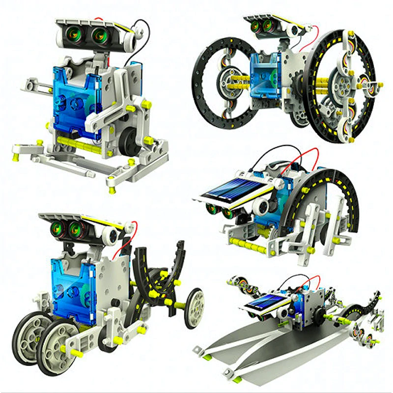 Solárna hračka Robot 14v1