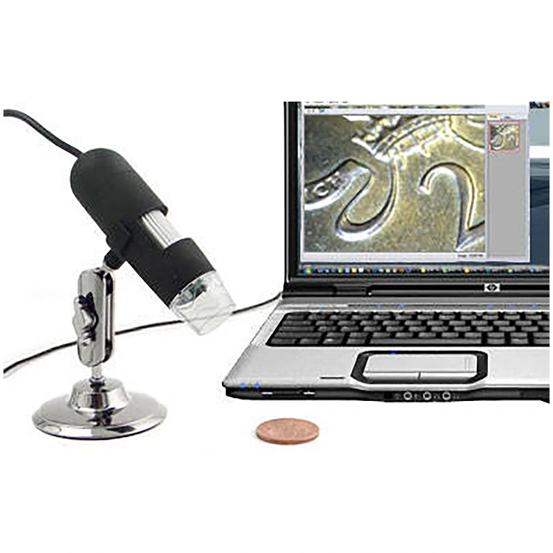 Mikroskop digitálny USB 1000x + 8 x LED SMD