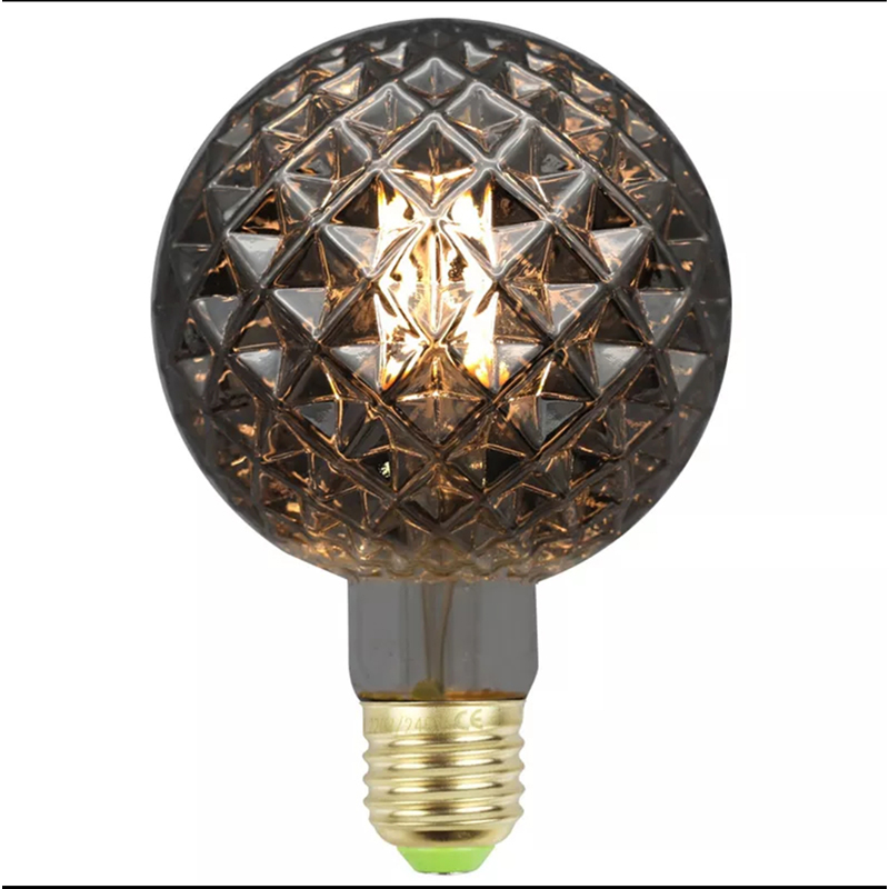 Žiarovka LED smokey grey dekoračná