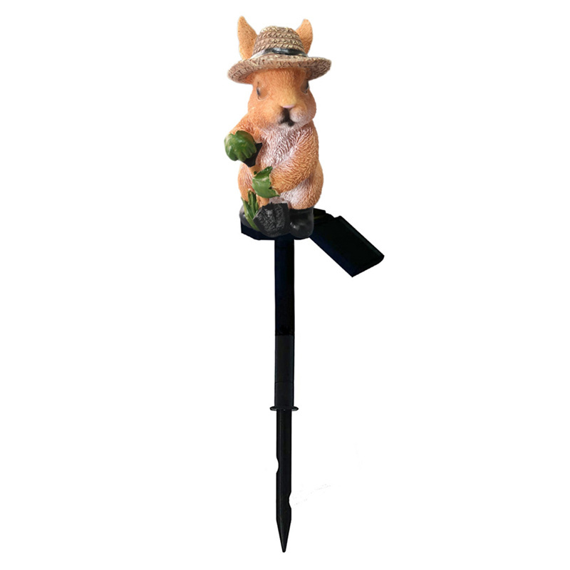 Solárna záhradná lampa - Králik