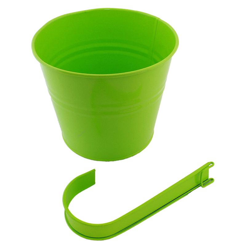 Kvetináč balkónový závesný 16cm zelený
