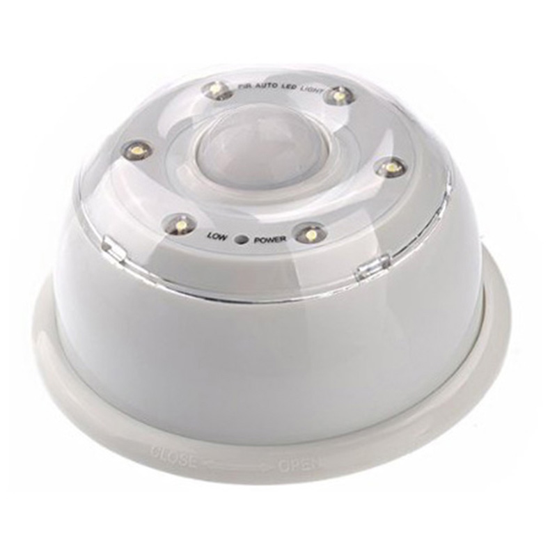 LED lampa s pohybovým senzorom na batérie