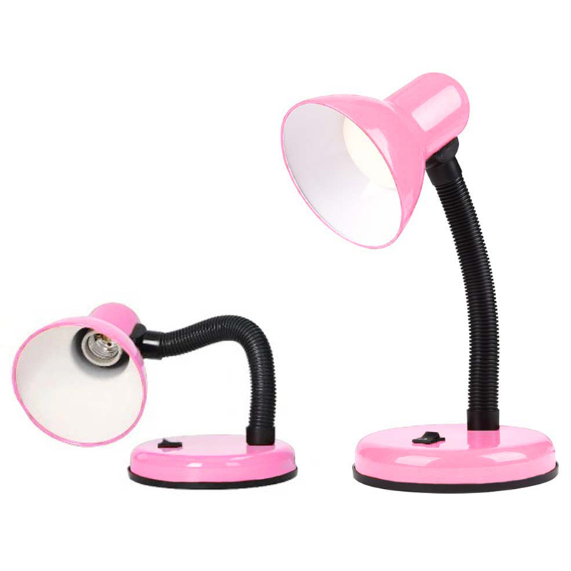 Lampa stolová ružová