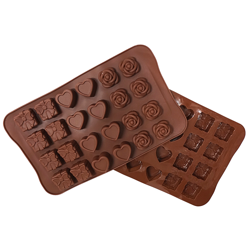 Silikónová forma na čokoládvé pralinky alebo ľadové kocky