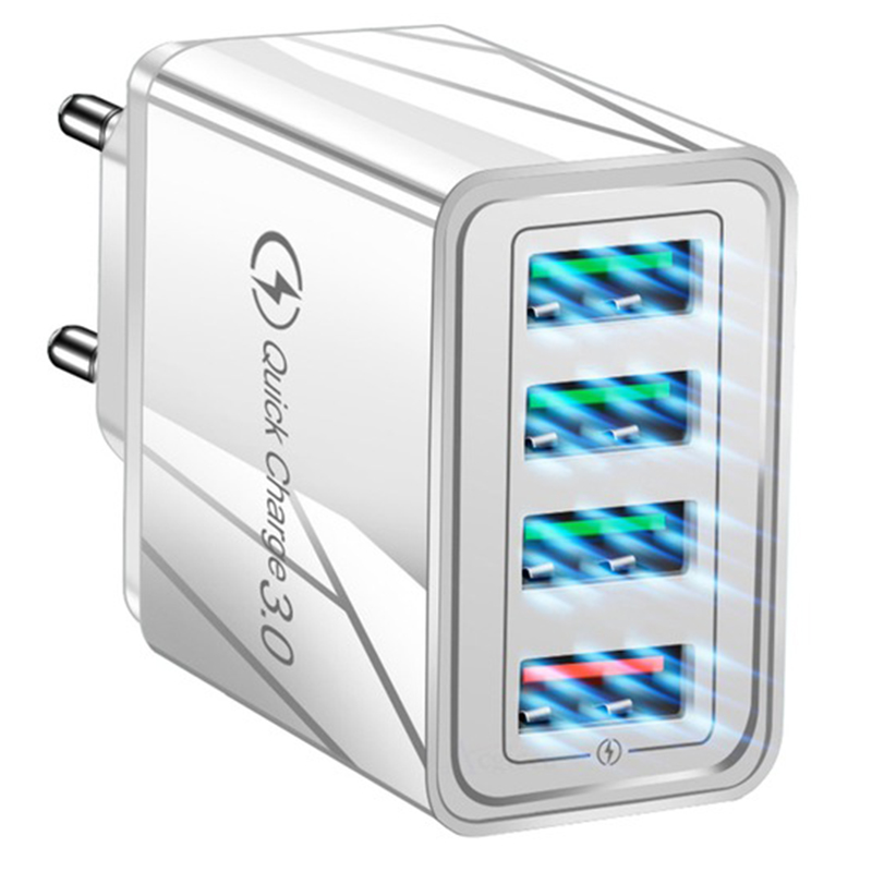 Sieťová nabíjačka 4xUSB 3.0