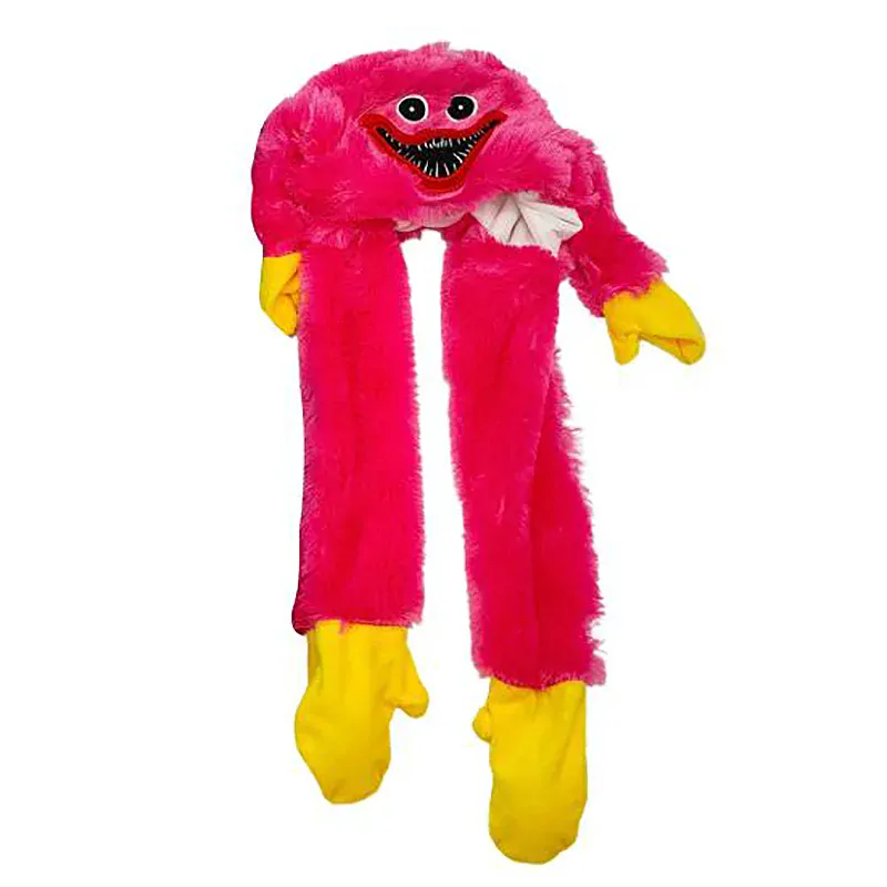 Huggy Wuggy - Klobúk s pohybujúcimi sa ušami ružový