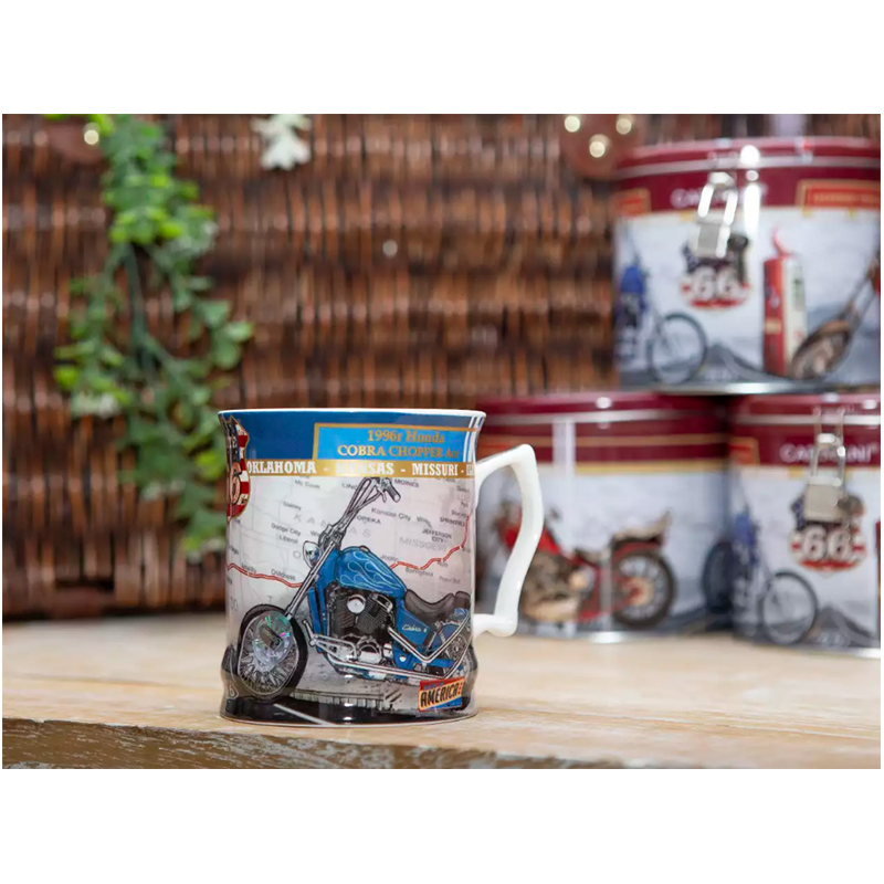 Carmani - Porcelánový hrnček HONDA v ozdobnej krabičke 480 ml
