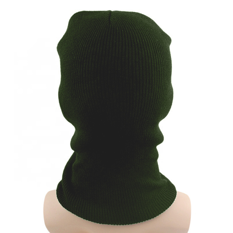 Kukla na hlavu Balaclava zelená