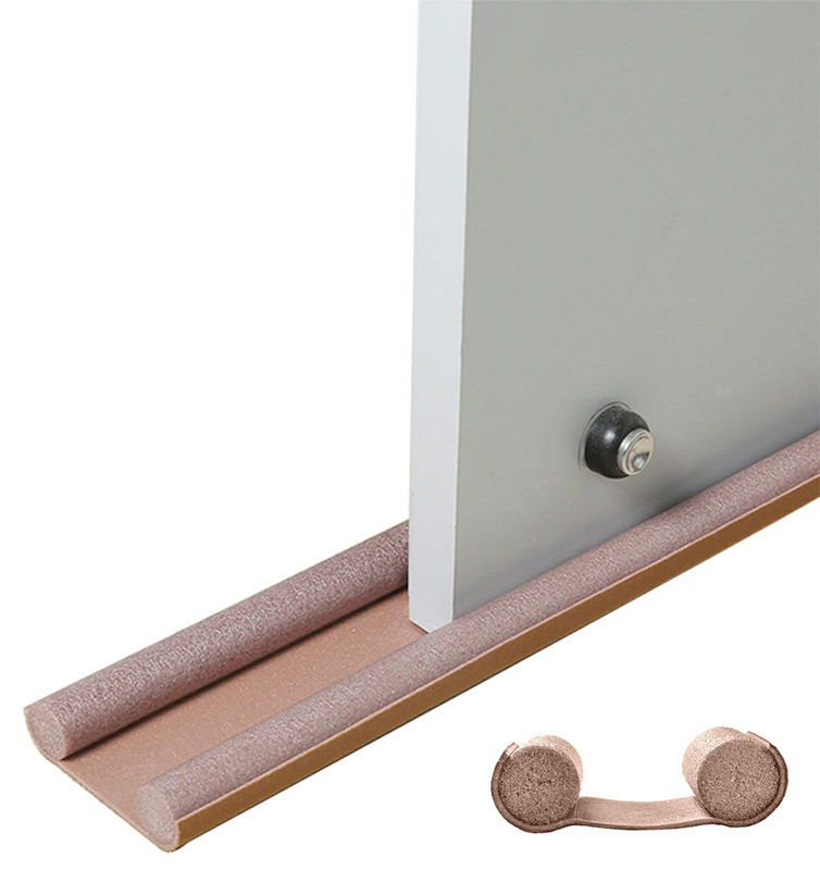 Tesnenie pod dvere 91cm hnedé