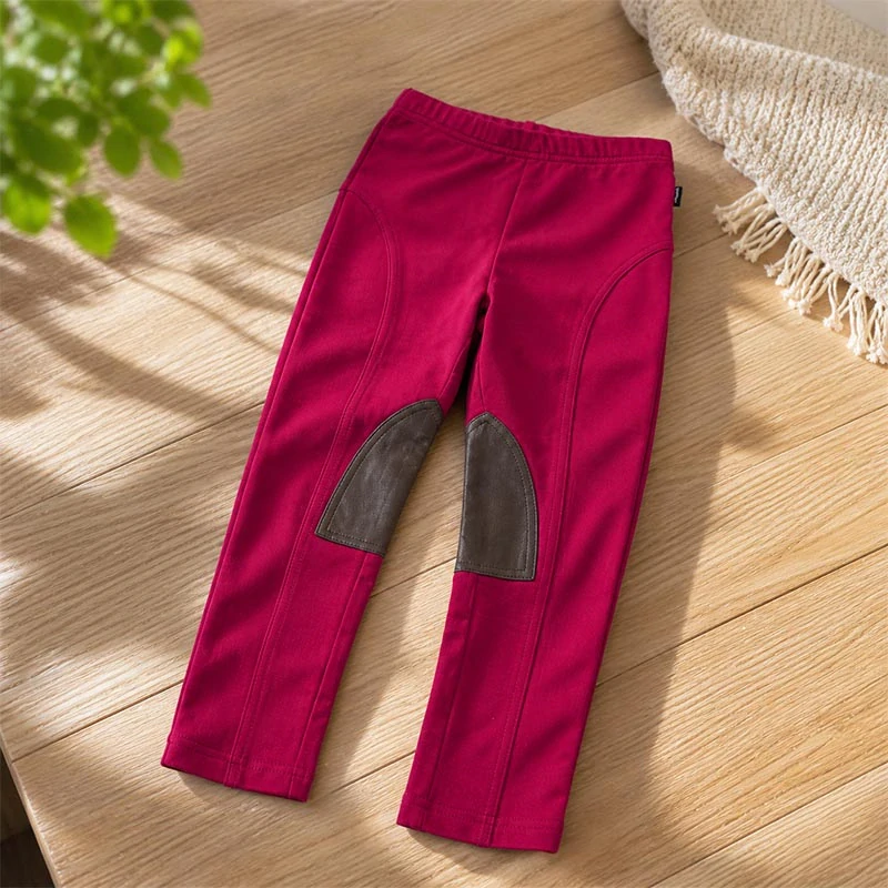 Dievčenské športové legíny ružové 116/122
