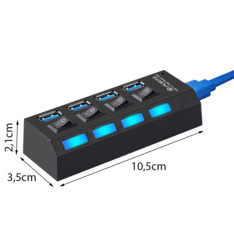 HUB Rozdeľovač 4xUSB 3.0